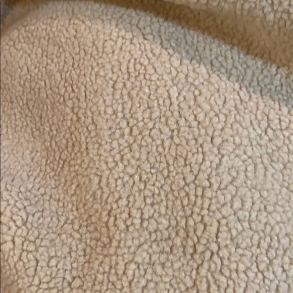 Leather aviator jacket with faux shearling - Picture 7 of 13